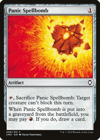 Panic Spellbomb [Commander Anthology Volume II] | Mindsight Gaming