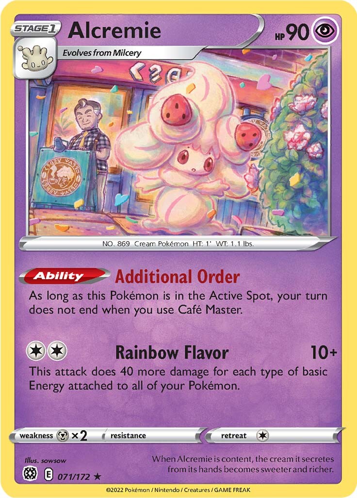 Alcremie (071/172) [Sword & Shield: Brilliant Stars] | Mindsight Gaming