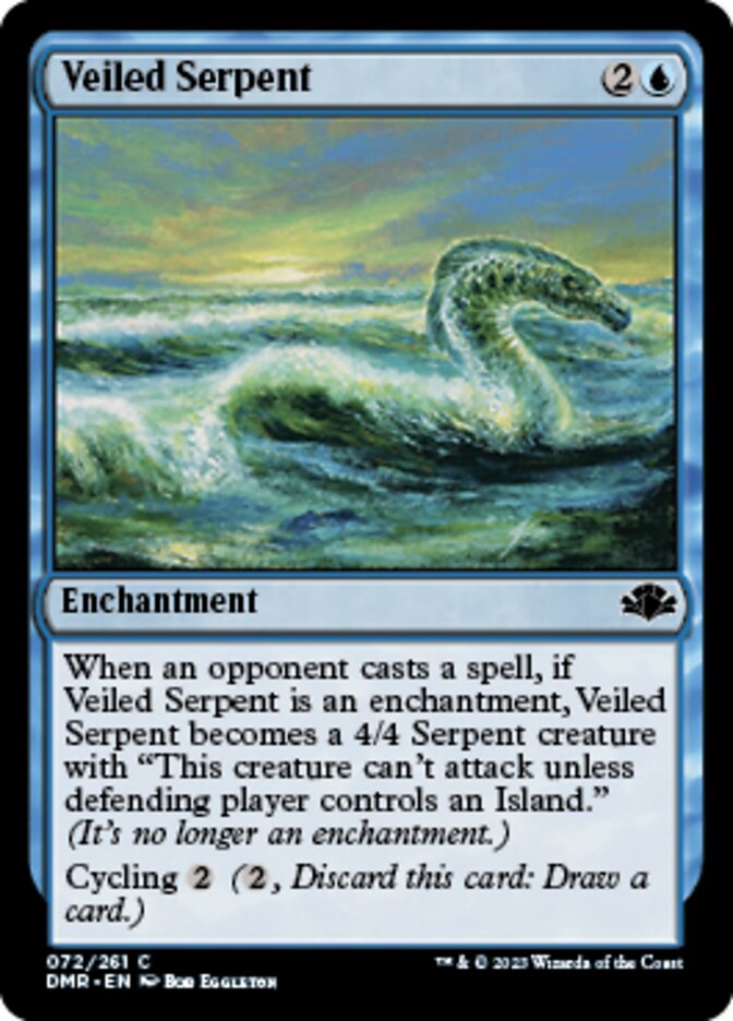 Veiled Serpent [Dominaria Remastered] | Mindsight Gaming