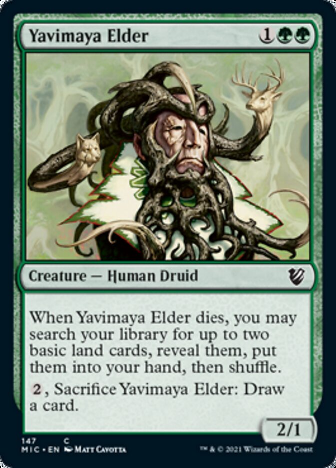 Yavimaya Elder [Innistrad: Midnight Hunt Commander] | Mindsight Gaming