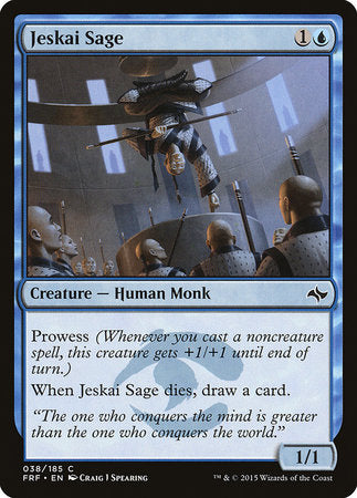 Jeskai Sage [Fate Reforged] | Mindsight Gaming