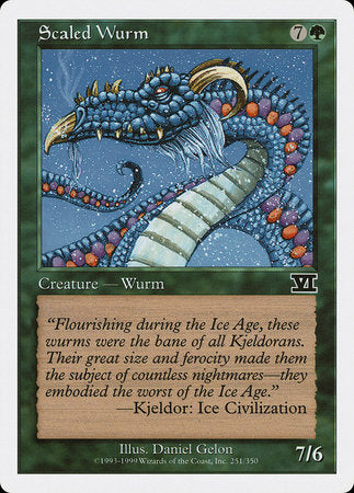 Scaled Wurm [Classic Sixth Edition] | Mindsight Gaming