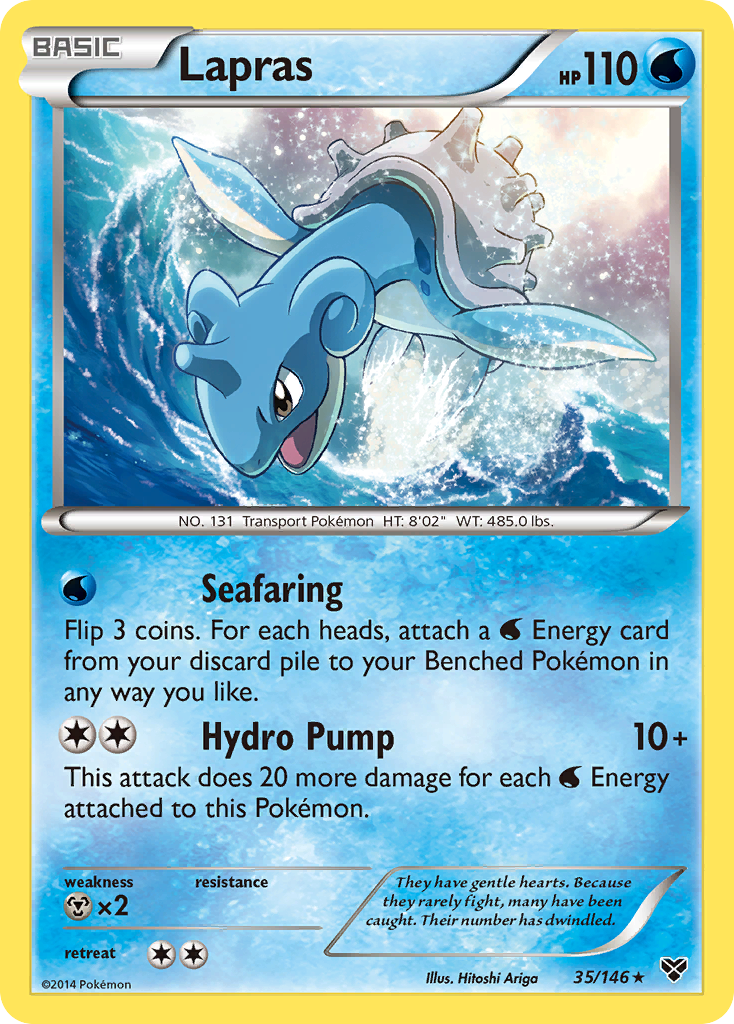 Lapras (35/146) [XY: Base Set] | Mindsight Gaming