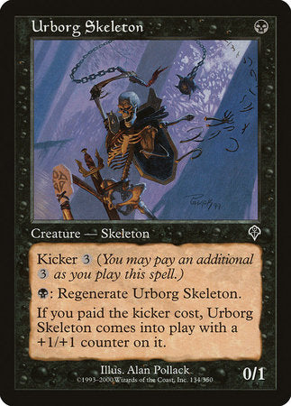 Urborg Skeleton [Invasion] | Mindsight Gaming