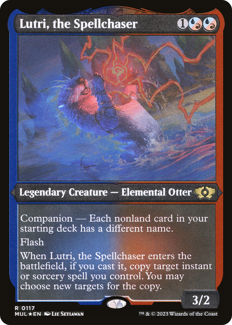 Lutri, the Spellchaser (Foil Etched) [Multiverse Legends] | Mindsight Gaming