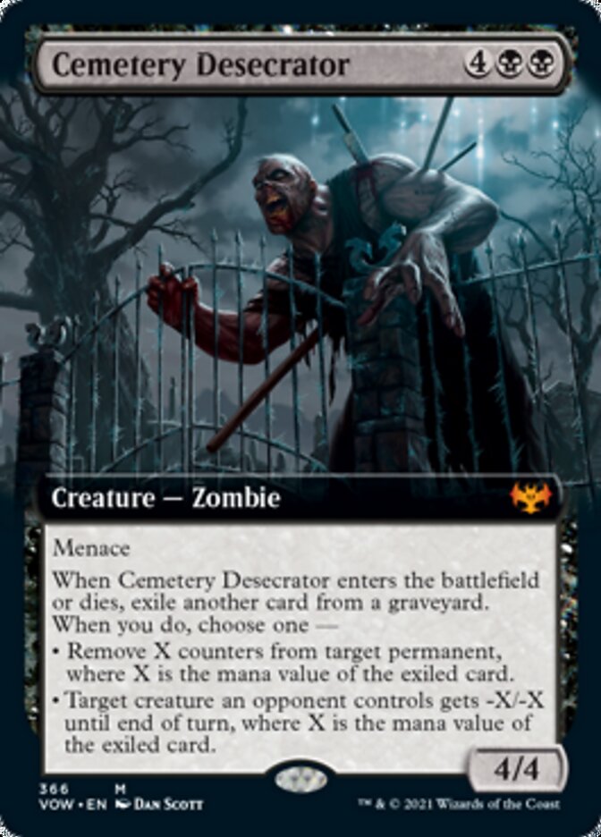 Cemetery Desecrator (Extended) [Innistrad: Crimson Vow] | Mindsight Gaming