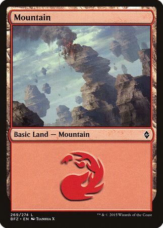 Mountain (269) [Battle for Zendikar] | Mindsight Gaming