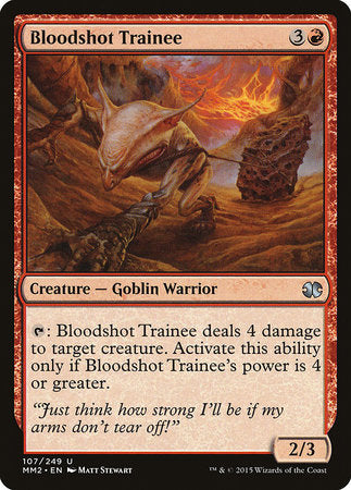 Bloodshot Trainee [Modern Masters 2015] | Mindsight Gaming