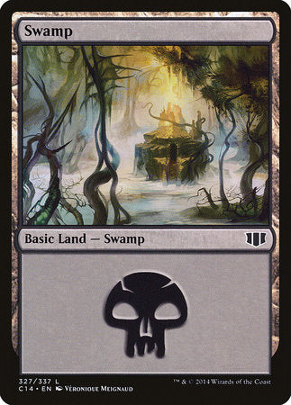 Swamp (327) [Commander 2014] | Mindsight Gaming