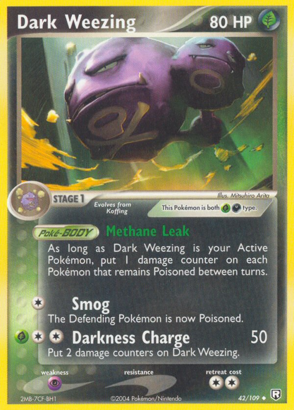 Dark Weezing (42/109) [EX: Team Rocket Returns] | Mindsight Gaming