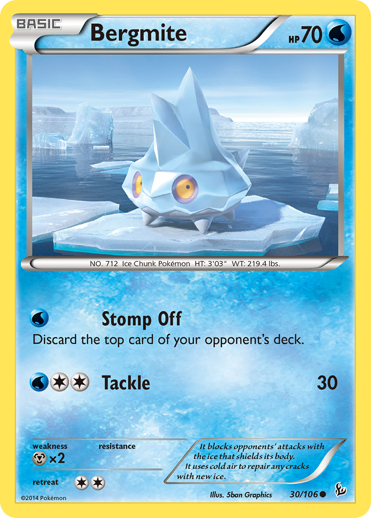 Bergmite (30/106) [XY: Flashfire] | Mindsight Gaming