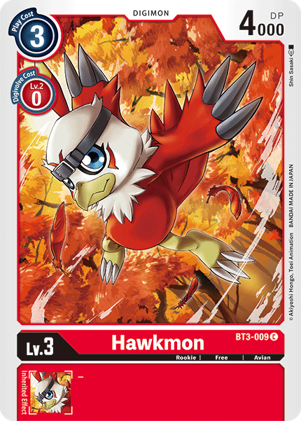 Hawkmon [BT3-009] [Release Special Booster Ver.1.5] | Mindsight Gaming