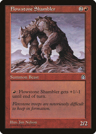 Flowstone Shambler [Stronghold] | Mindsight Gaming