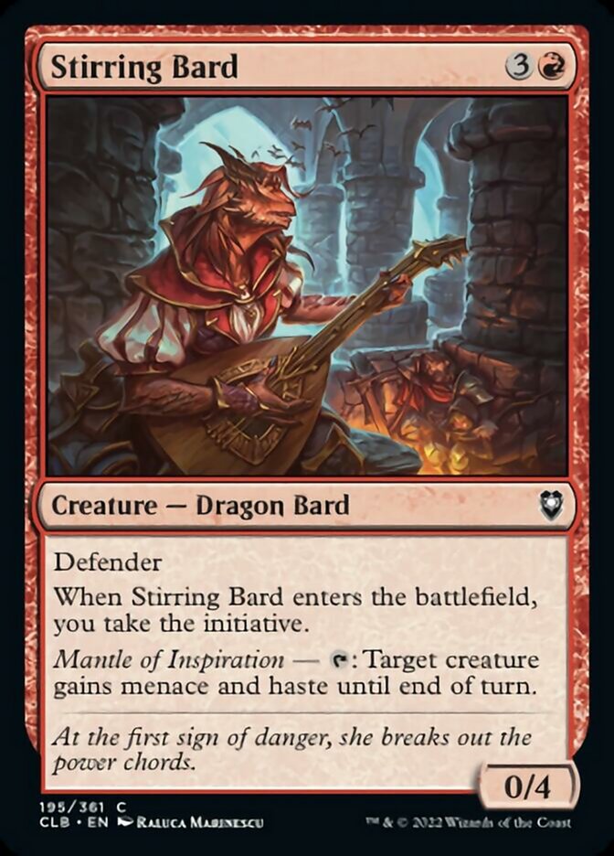 Stirring Bard [Commander Legends: Battle for Baldur's Gate] | Mindsight Gaming