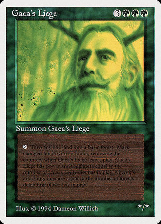 Gaea's Liege [Summer Magic / Edgar] | Mindsight Gaming