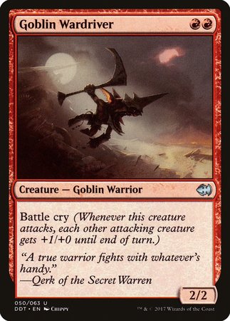 Goblin Wardriver [Duel Decks: Merfolk vs. Goblins] | Mindsight Gaming