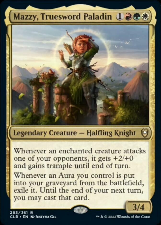 Mazzy, Truesword Paladin [Commander Legends: Battle for Baldur's Gate] | Mindsight Gaming