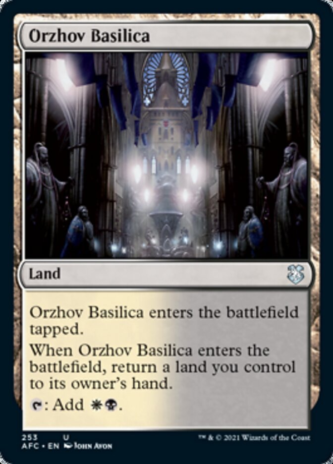 Orzhov Basilica [Dungeons & Dragons: Adventures in the Forgotten Realms Commander] | Mindsight Gaming