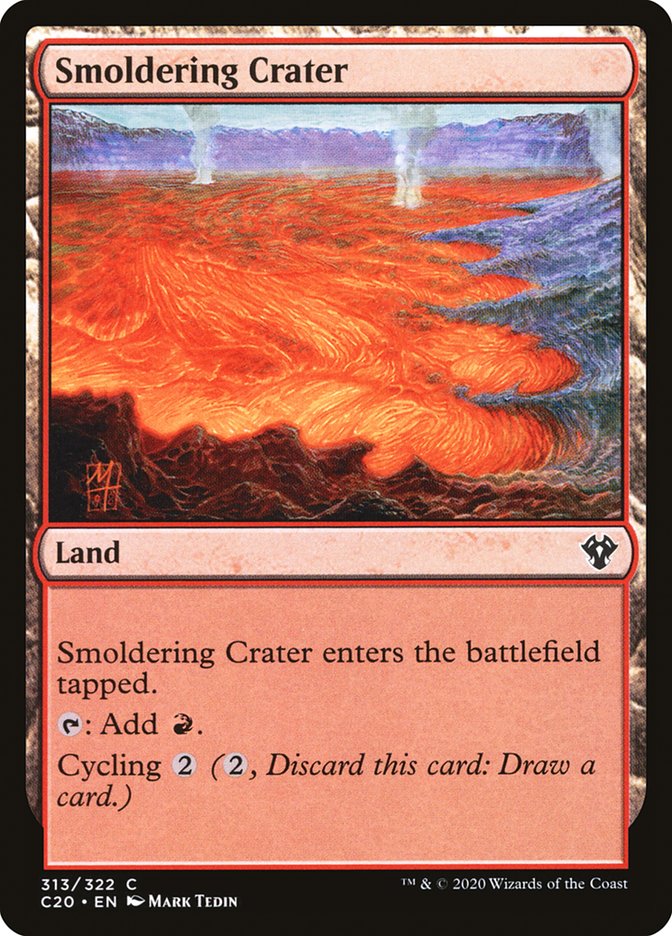 Smoldering Crater [Commander 2020] | Mindsight Gaming