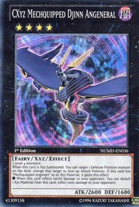 CXyz Mechquipped Djinn Angeneral [NUMH-EN036] Super Rare | Mindsight Gaming