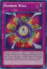 Number Wall [NUMH-EN058] Secret Rare | Mindsight Gaming