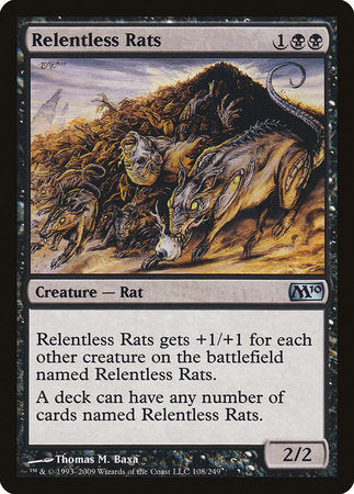 Relentless Rats [Magic 2010] | Mindsight Gaming