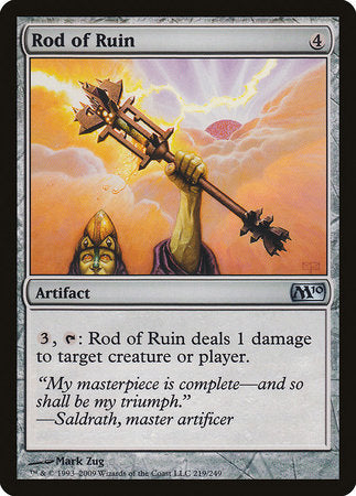 Rod of Ruin [Magic 2010] | Mindsight Gaming