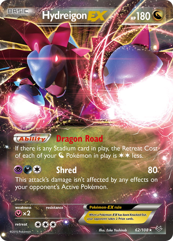 Hydreigon EX (62/108) [XY: Roaring Skies] | Mindsight Gaming