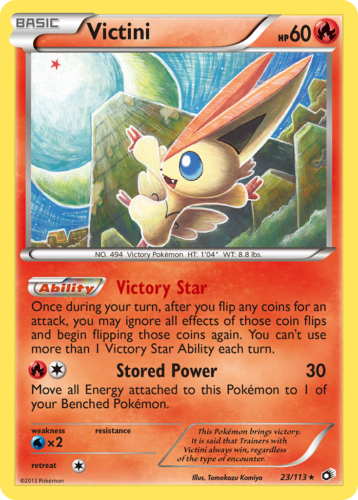 Victini (23/113) [Black & White: Legendary Treasures] | Mindsight Gaming