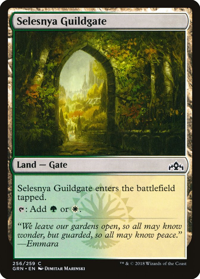 Selesnya Guildgate (256/259) [Guilds of Ravnica] | Mindsight Gaming