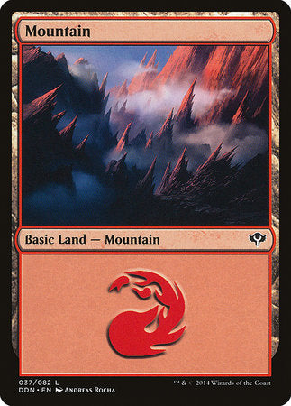 Mountain (37) [Duel Decks: Speed vs. Cunning] | Mindsight Gaming