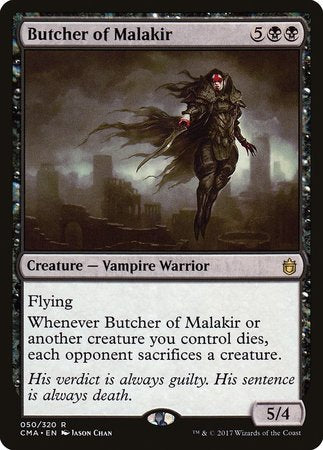 Butcher of Malakir [Commander Anthology] | Mindsight Gaming