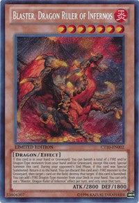 Blaster, Dragon Ruler of Infernos [CT10-EN002] Secret Rare | Mindsight Gaming