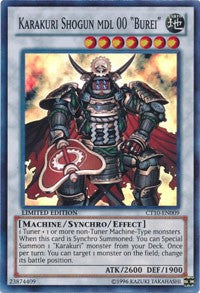 Karakuri Shogun mdl 00 "Burei" [CT10-EN009] Super Rare | Mindsight Gaming