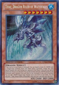 Tidal, Dragon Ruler of Waterfalls [CT10-EN001] Secret Rare | Mindsight Gaming