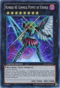 Number 40: Gimmick Puppet of Strings [CT10-EN011] Super Rare | Mindsight Gaming