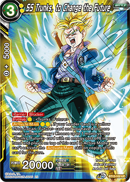 SS Trunks, to Change the Future (Uncommon) [BT13-102] | Mindsight Gaming