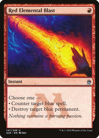 Red Elemental Blast [Masters 25] | Mindsight Gaming