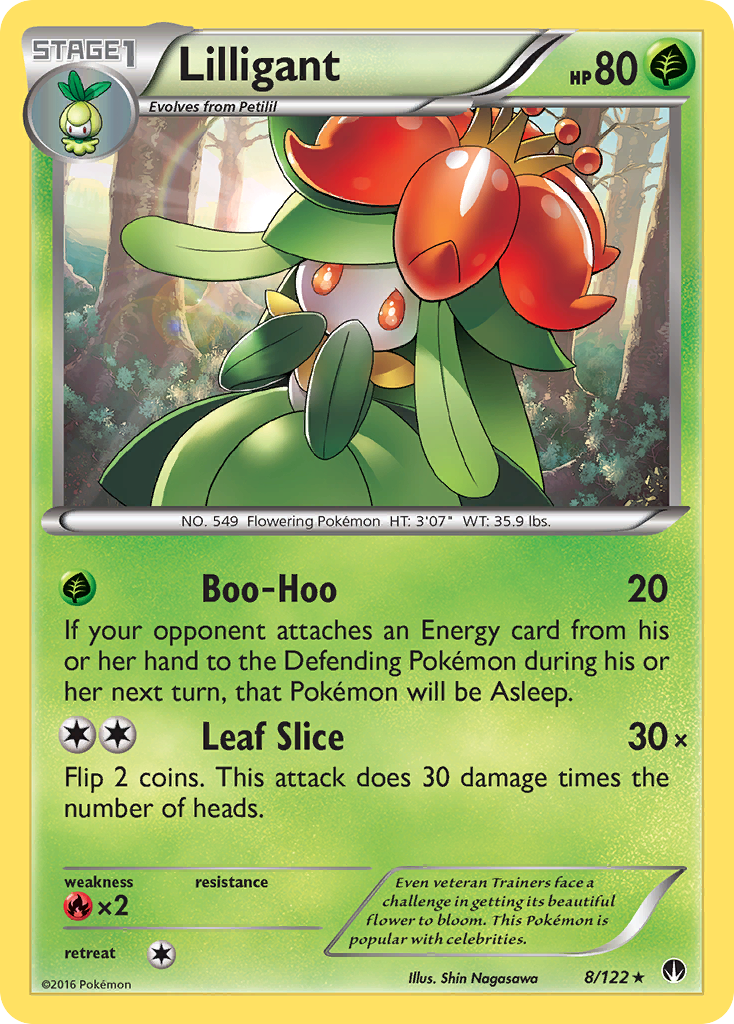 Lilligant (8/122) [XY: BREAKpoint] | Mindsight Gaming