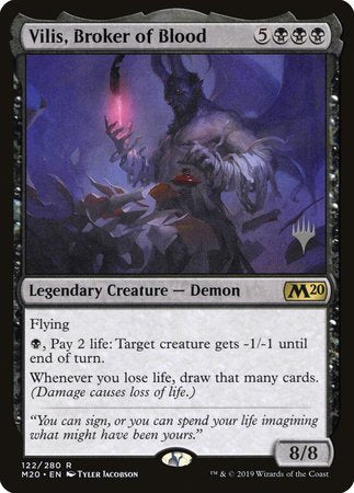 Vilis, Broker of Blood [Core Set 2020 Promos] | Mindsight Gaming