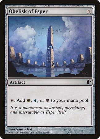 Obelisk of Esper [Commander 2013] | Mindsight Gaming