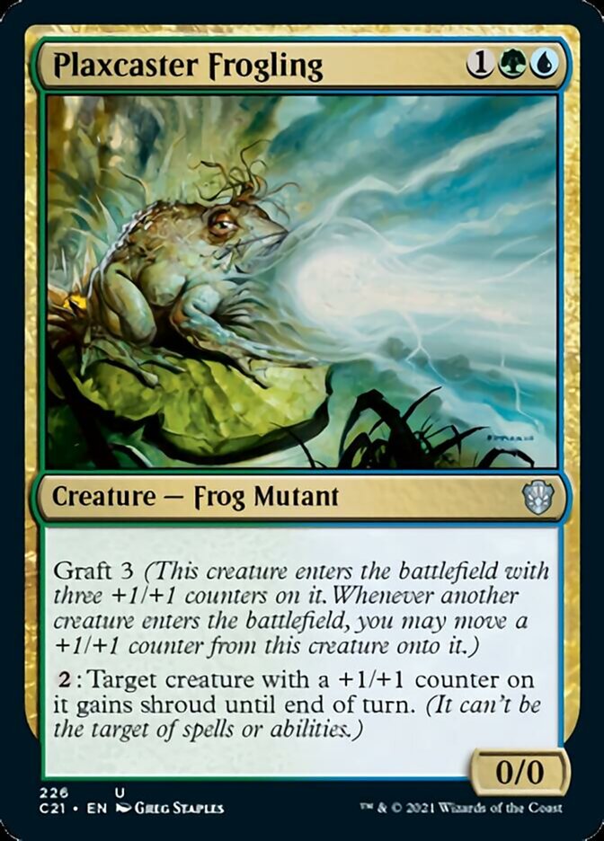 Plaxcaster Frogling [Commander 2021] | Mindsight Gaming