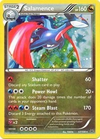 Salamence (57/108) (Cosmos Holo) (Blister Exclusive) [XY: Roaring Skies] | Mindsight Gaming