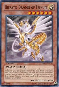 Hieratic Dragon of Tefnuit [SDBE-EN010] Common | Mindsight Gaming