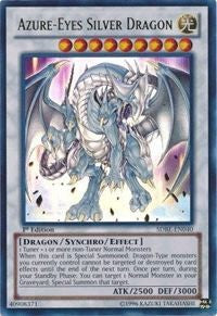 Azure-Eyes Silver Dragon [SDBE-EN040] Ultra Rare | Mindsight Gaming