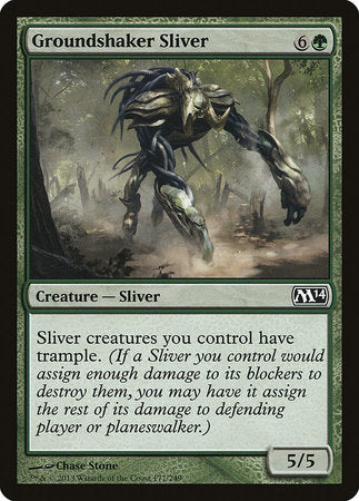 Groundshaker Sliver [Magic 2014] | Mindsight Gaming