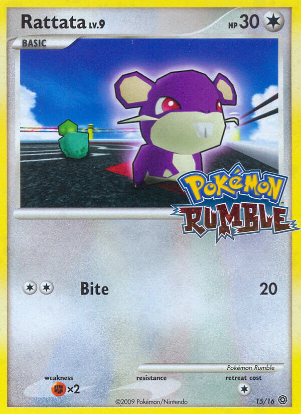 Rattata (15/16) [Pokémon Rumble] | Mindsight Gaming