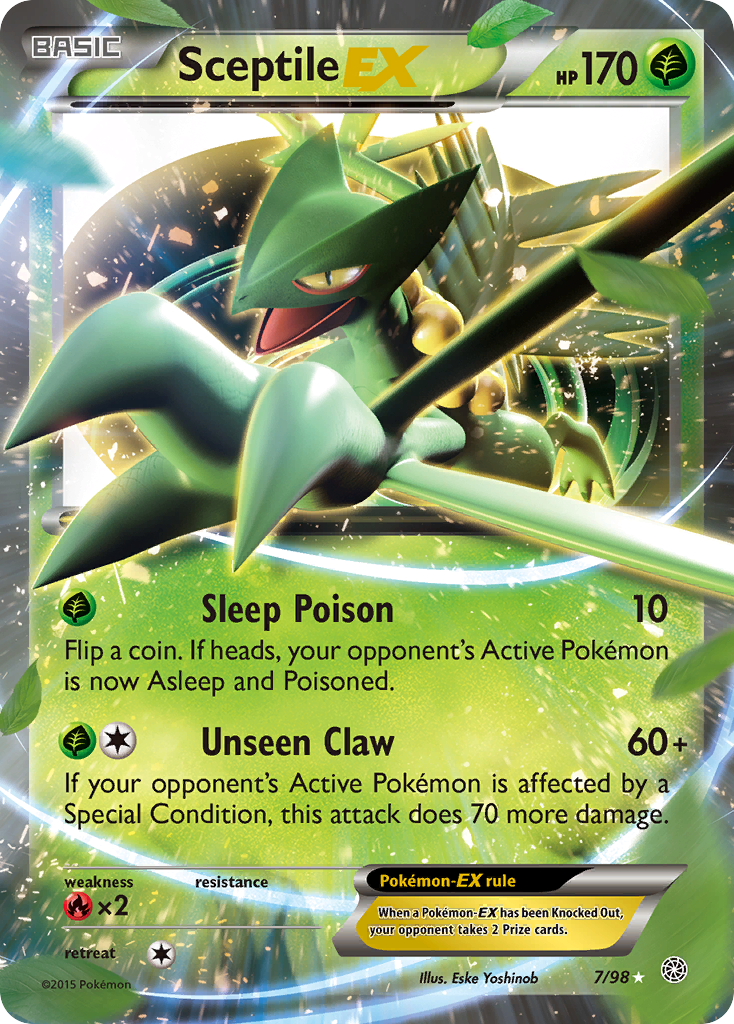 Sceptile EX (7/98) [XY: Ancient Origins] | Mindsight Gaming