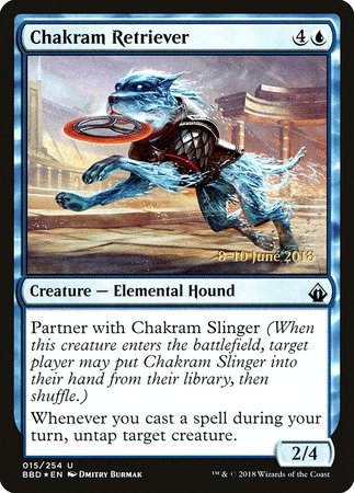 Chakram Retriever [Battlebond Promos] | Mindsight Gaming