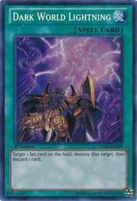 Dark World Lightning [LCJW-EN249] Secret Rare | Mindsight Gaming